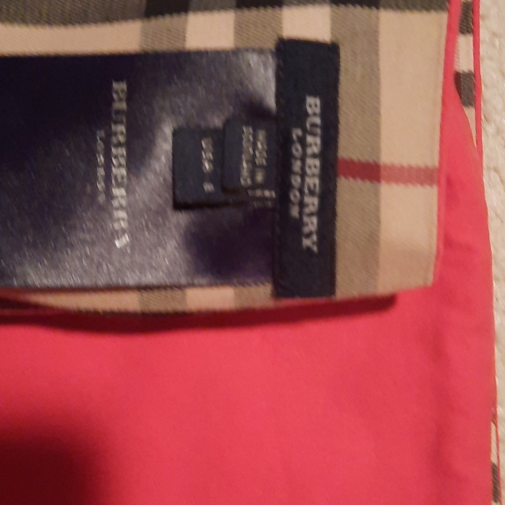 Women Burberry mini wrap skirt